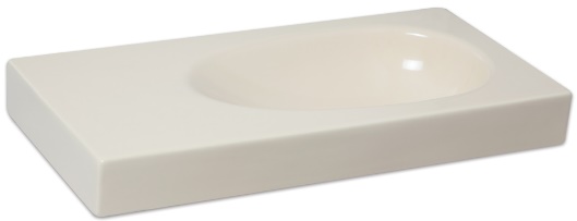 Smanni Bunda Tezgah Üstü Lavabo Mat Vanilya 1050-215